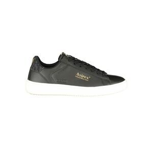 Avirex Black Polyurethane Men Men's Sneaker